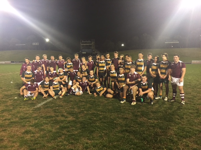 Match vs St Augustine's, Sydney - Rugby Tour 2015